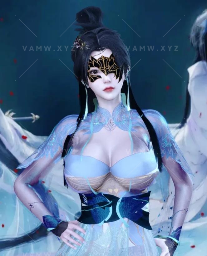 [VAM人物]VR真实女友游戏人物卡陆雪琪-3A资源站