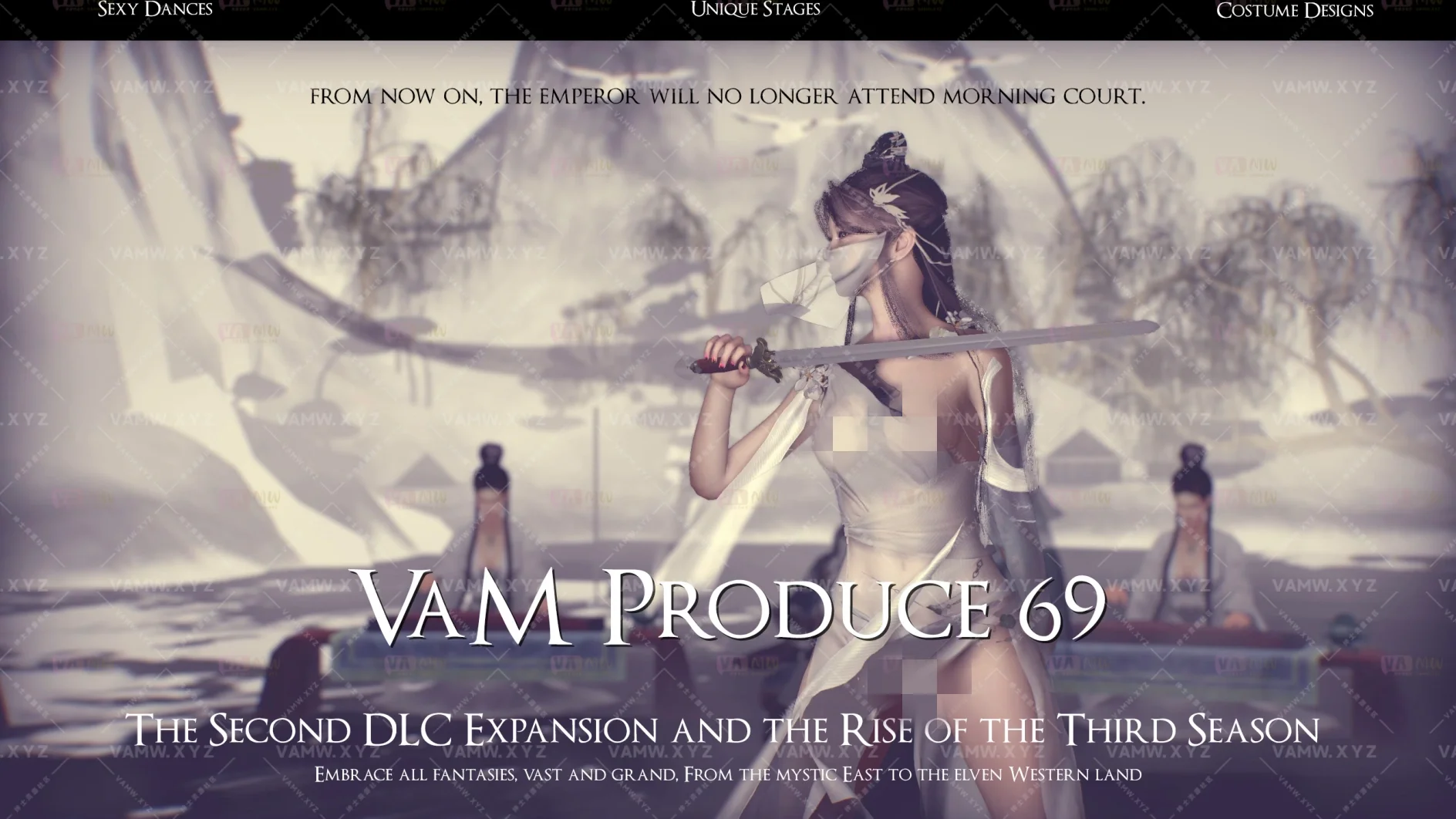 【精】舞蹈【更新】VaM Produce 69 第二个 DLC 扩展包和第三季升级-3A资源站